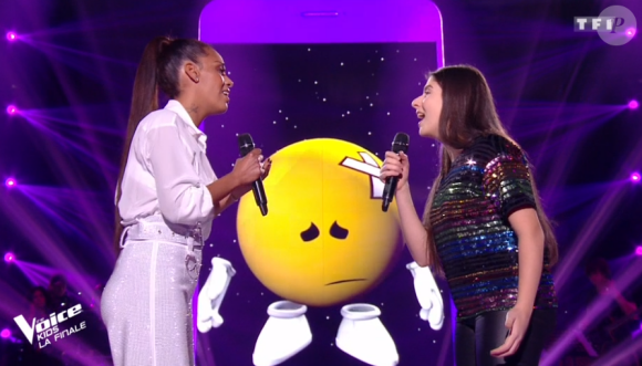 Amel Bent et son Talent Ermonia - finale de "The Voice Kids 5", TF1, 7 décembre 2018