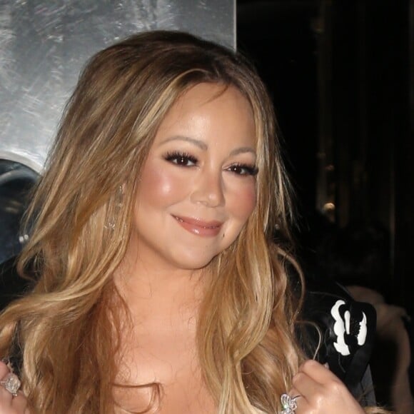 Mariah Carey - Les célébrités arrivent à la soirée Chanel à New York, le 23 octobre 2017.