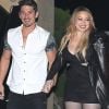 Mariah Carey et son compagnon Bryan Tanaka sont allés diner en amoureux au restaurant Nobu à Malibu, le 9 octobre 2017.