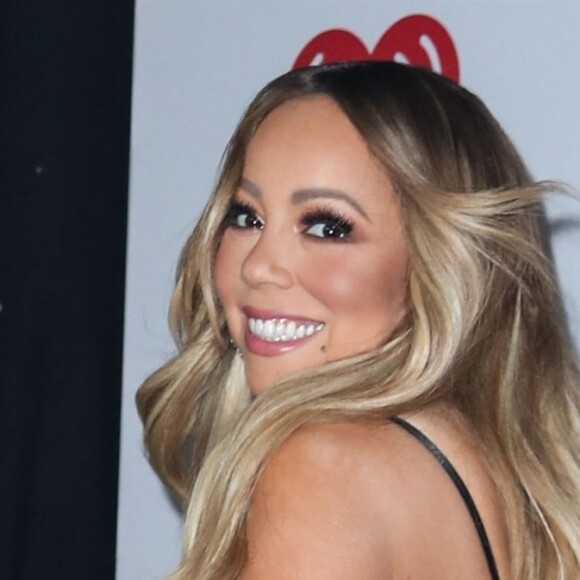 Mariah Carey au photocall de la soirée "iHeart Radio Music Festival" à la T-Mobile Arena à Las Vegas, le 21 septembre 2018.