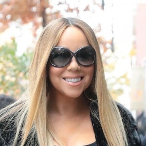 Mariah Carey arrive au studio Electric Lady à New York le 20 novembre 2018.
