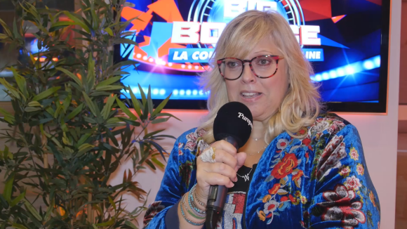 Laurence Boccolini se livre à propos de son hospitalisation et de sa perte de poids au micro de "Purepeople.com" en marge de la conférence de presse de l'émission "Big Bounce Battle", qu'elle coanime avec Christophe Beaugrand sur TF1.