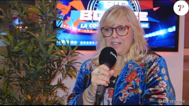 Laurence Boccolini se livre à propos de son hospitalisation et de sa perte de poids au micro de &quot;Purepeople.com&quot; en marge de la conférence de presse de l&#039;émission &quot;Big Bounce Battle&quot;, qu&#039;elle coanime avec Christophe Beaugrand sur TF1.
