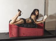 Asia Argento : Oeuvre d'art torride en lingerie, elle s'expose au musée