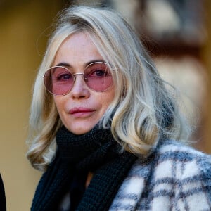 Emmanuelle Béart - 158ème vente aux enchères des vins des Hospices de Beaune, le 18 novembre 2018. © Pierre Perusseau/Bestimage