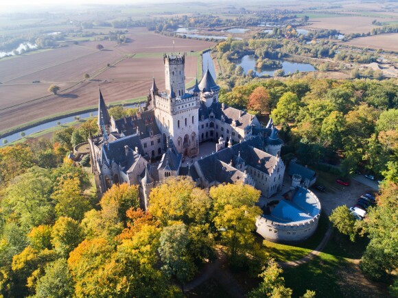 Château de Marienburg en Allemagne.