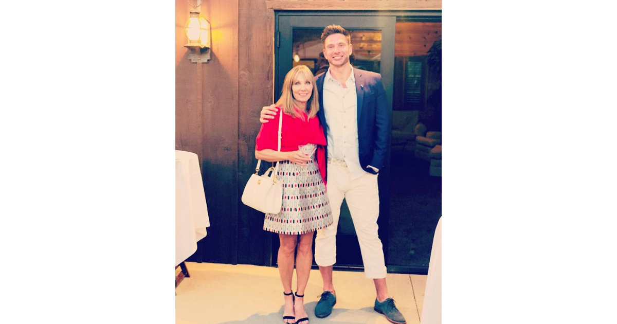 Laurie Eastwood avec son fils Lowell Thomas IV Purepeople