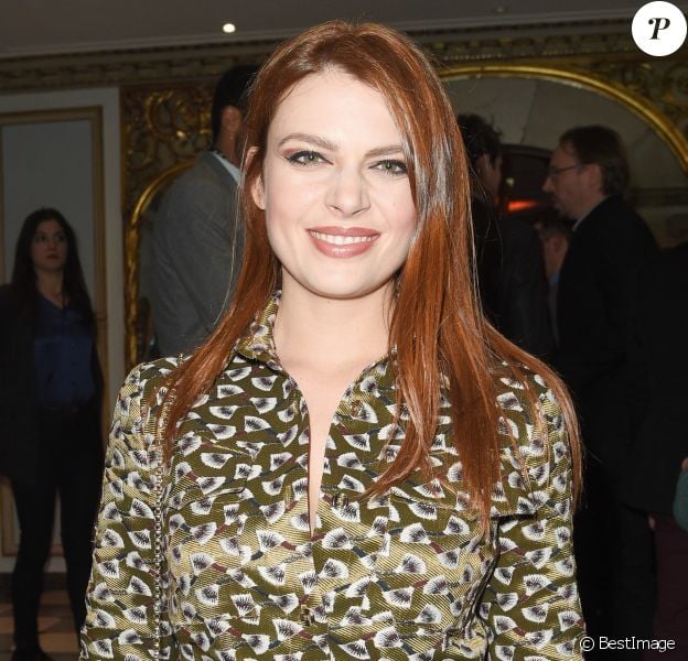 Elodie Frégé lors de la soirée d'anniversaire des 10 ans de OCS au Pavillon d'Armenonville à Paris, le 13 décembre 2018. © Guirec Coadic/Bestimage