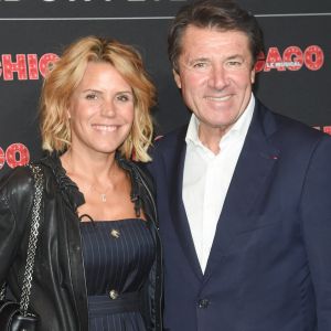 Laura Tenoudji et son mari Christian Estrosi - Générale de la comédie musicale "Chicago" au Théâtre Mogador à Paris le 26 septembre 2018. © Coadic Guirec/Bestimage