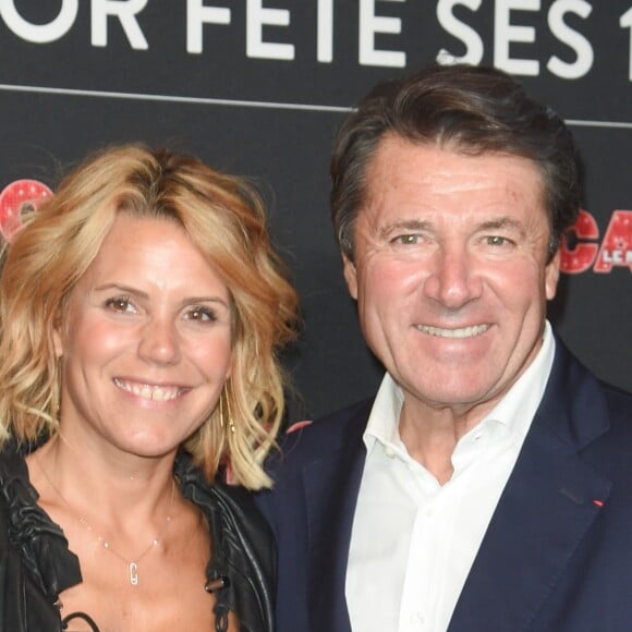 Laura Tenoudji et son mari Christian Estrosi - Générale de la comédie musicale "Chicago" au Théâtre Mogador à Paris le 26 septembre 2018. © Coadic Guirec/Bestimage