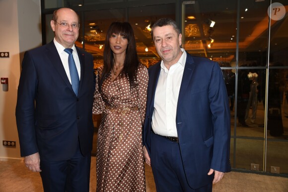 Exclusif - Christian Deydier, Amy Langseth, Bernard Dulon au dîner de gala au profit de l'association "Maïsha Africa" de Sonia Rolland au Pavillon Gabriel, à Paris, le 17 décembre 2018. © Gorassini-Moreau/Bestimage