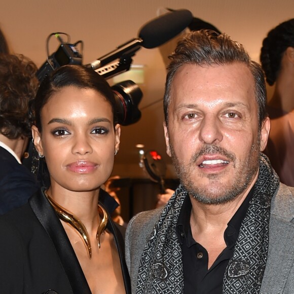 Exclusif - Jean-Roch et sa femme Anaïs Monory au dîner de gala au profit de l'association "Maïsha Africa" de Sonia Rolland au Pavillon Gabriel, à Paris, le 17 décembre 2018. © Gorassini-Moreau/Bestimage