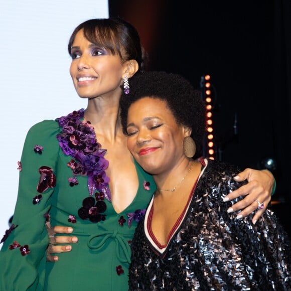 Exclusif - Sonia Rolland et China Moses au dîner de gala au profit de l'association "Maïsha Africa" de Sonia Rolland au Pavillon Gabriel, à Paris, le 17 décembre 2018. © Gorassini-Moreau/Bestimage