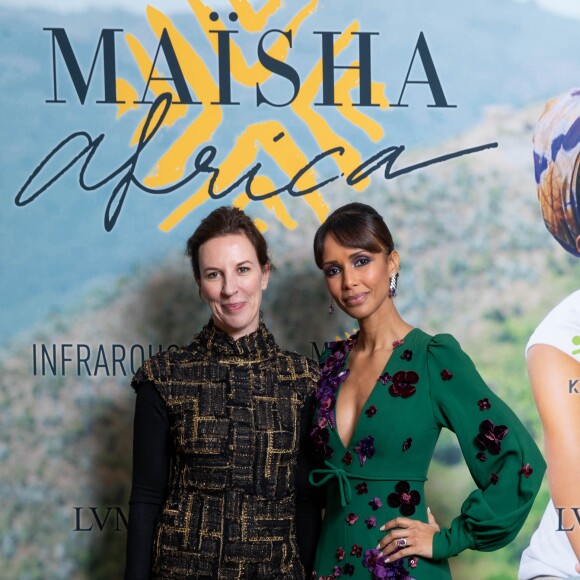 Exclusif - Céline Brucker (directrice générale de L'Oréal Grand Public France) et Sonia Rolland au dîner de gala au profit de l'association "Maïsha Africa" de Sonia Rolland au Pavillon Gabriel, à Paris, le 17 décembre 2018. © Gorassini-Moreau/Bestimage
