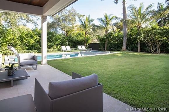 Image de la maison d'Enrique Iglesias et Anna Kournikova, en vente à Miami.
