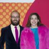 Tristan et Cosima Ramirez, enfants de la styliste Agatha Ruiz de la Prada, lors de la remise des Prix Nationaux de la Mode espagnole au Musée du Costume à Madrid le 19 décembre 2018.