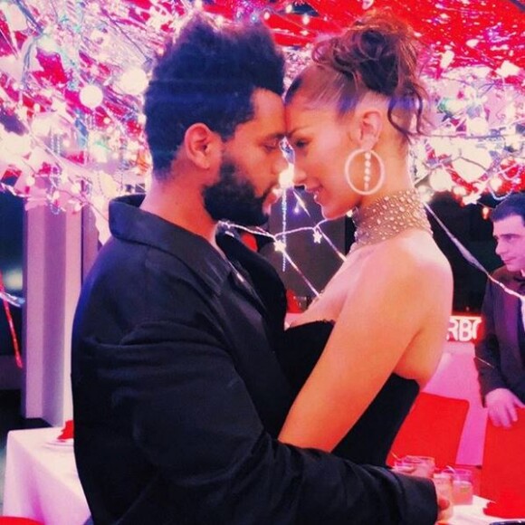 Bella Hadid et The Weeknd. Octobre 2018.