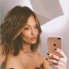 Caroline Receveur en lingerie, le 19 décembre 2018.