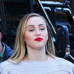 Miley Cyrus à New York City, le 10 décembre 2018.