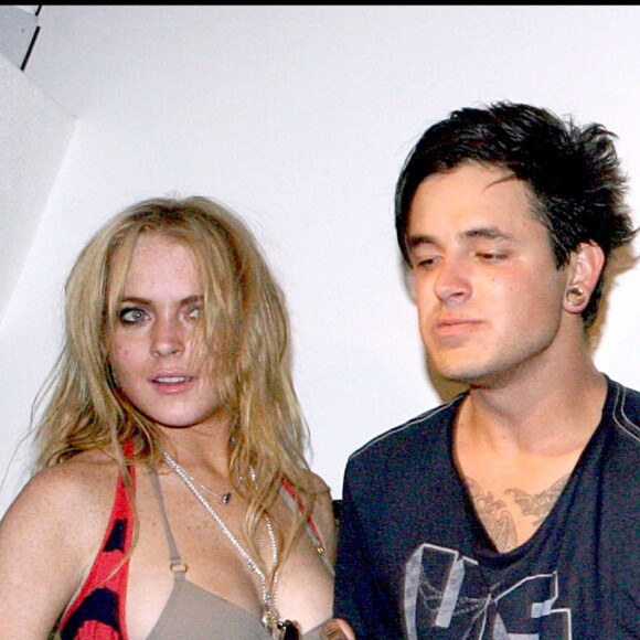 Lindsay Lohan et Paris Hilton en soirée à Coachella en Californie, en 2007.