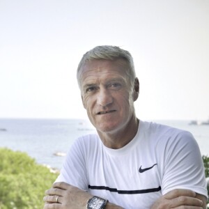 Exclusif - Le Selectionneur de l'équipe de France de Football Didier Deschamps donne une interview après sa victoire à la coupe du monde 2018 en Russie le 19 juillet.