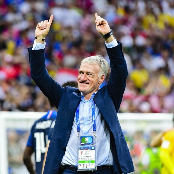 Didier Deschamps - Finale de la Coupe du Monde de Football 2018 en Russie à Moscou, opposant la France à la Croatie (4-2) le 15 juillet 2018 © Moreau-Perusseau / Bestimage