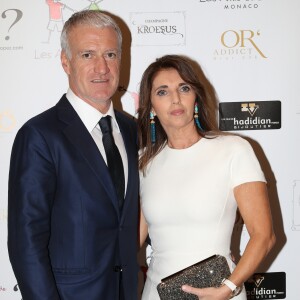 Exclusif - Didier Deschamps et sa femme Claude - Soirée de fin d'année de l'association monégasque "Les Amis du Liban à Monaco" dont il est le parrain au Bay Hotel à Monaco le 19 décembre 2018. © Jean-Charles Vinaj/PRM/Bestimage