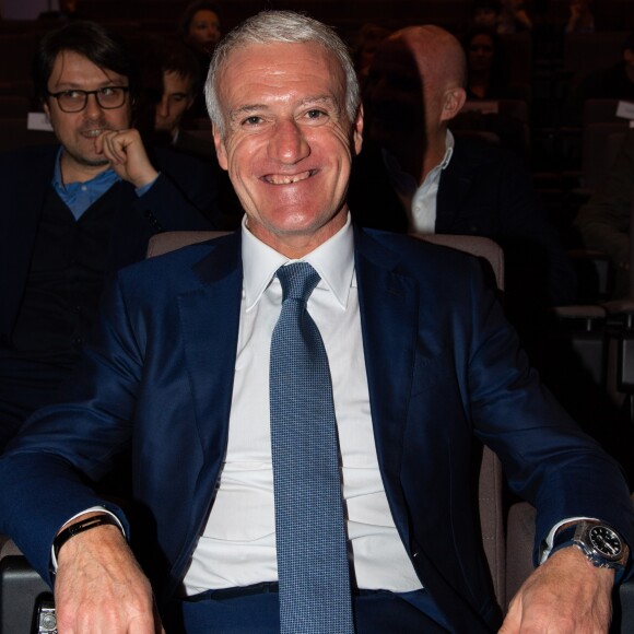 Exclusif - Didier Deschamps (lauréat du prix du Leadership 2018) - Cérémonie de remise du 6ème prix du Leadership en partenariat avec Cadremploi, Le Figaro économie et Viadeo à Paris le 27 novembre 2018. © Pierre Perusseau/Bestimage