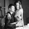 Robin Thicke et April Love Geary. Février 2018.