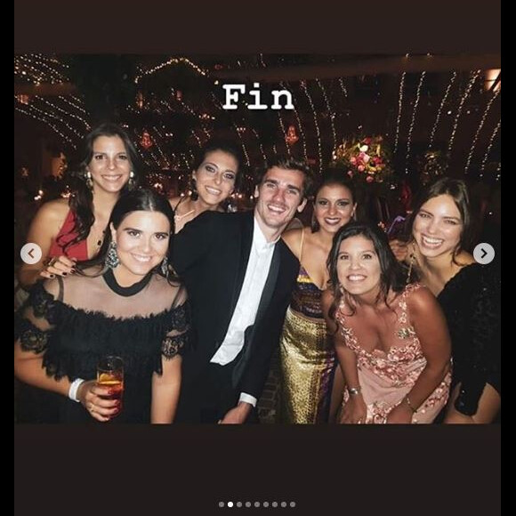Antoine Griezmann au mariage de Diego Godin en Uruguay, le 26 décembre 2018.