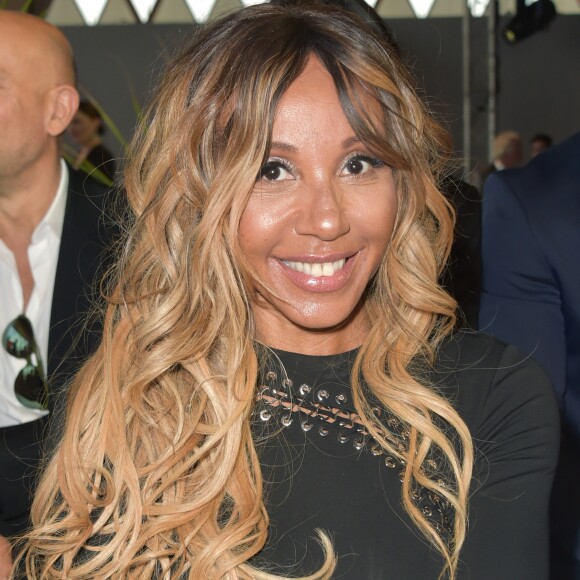 Cathy Guetta - People au défilé du gala de charité de N. Campbell "Fashion for Relief" lors du 70ème festival de Cannes à l'aéroport de Cannes-Mandelieu le 21 mai 2017. © Giancarlo Gorassini/Bestimage