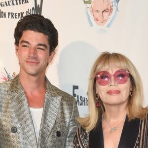 Amanda Lear à la générale de la comédie musicale de Jean-Paul Gaultier "Fashion Freak Show" au théâtre des Folies Bergère à Paris le 28 septembre 2018. © Coadic Guirec / Bestimage