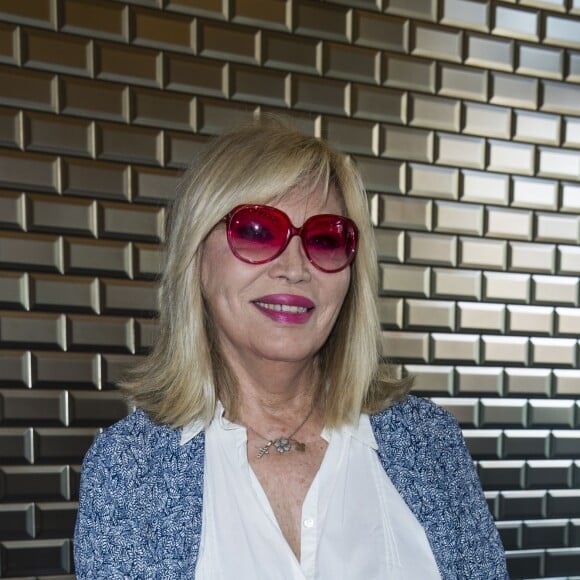 Amanda Lear au défilé de mode "Jean Paul Gaultier" à Paris. Le 4 juillet 2018 © Olivier Borde / Bestimage