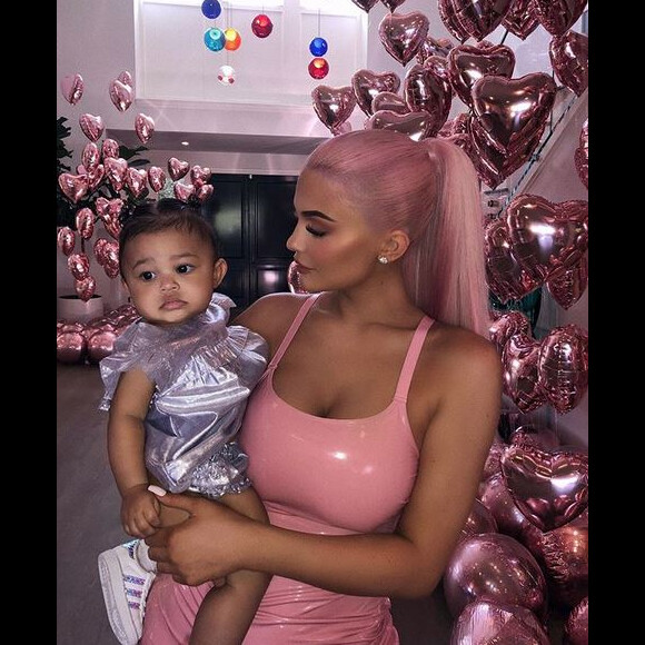 Kylie Jenner et sa fille Stormi, octobre 2018