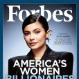 Kylie Jenner en couverture de "Forbes", août 2018.