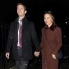Pippa Middleton (qui porte une robe Kate Spade à 295 livres) et son mari James Matthews - La famille Middleton à la sortie de l'église St Luke à Londres. Le 4 décembre 2018