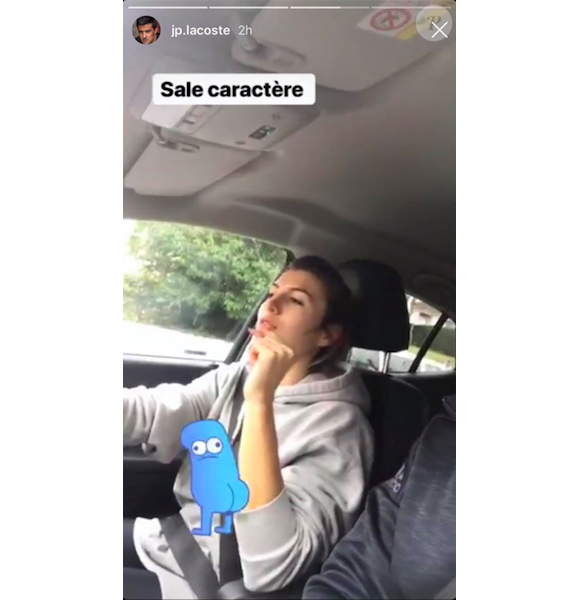 Jean-Pascal Lacoste, au côté de sa chérie Delphine Tellier, pousse un coup de gueule sur Instagram le 31 décembre 2018.