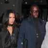 Sean Diddy Combs et sa compagne Cassie quittent le restaurant Craig à West Hollywood le 23 mars 2018.