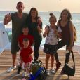 Franck Ribéry en famille pour les fêtes de fin d'année, aux Maldives. Photo publiée sur Instagram, le 27 décembre 2017.