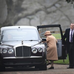 Kate Middleton et le prince William ont retrouvé la reine Elizabeth II pour une messe à Sandringham, le 6 janvier 2019.