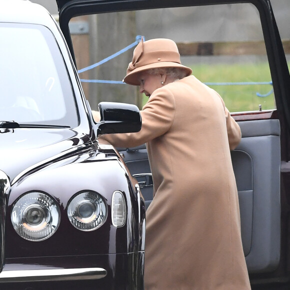 Kate Middleton et le prince William ont retrouvé la reine Elizabeth II pour une messe à Sandringham, le 6 janvier 2019.