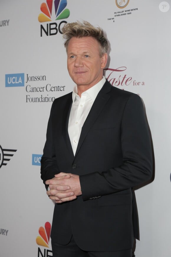 Gordon Ramsay - People à la soirée de gala du 23ème "Taste for a Cure" au Regent Beverly Wilshire Hotel à Beverly Hills. Le 27 avril 2018