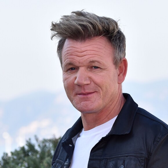 Rendez-vous avec le restaurateur Gordon Ramsay lors du MIPCOM 2017 à Cannes le 16 octobre 2017. © Bruno Bebert / Bestimage