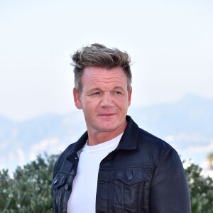 Rendez-vous avec le restaurateur Gordon Ramsay lors du MIPCOM 2017 à Cannes le 16 octobre 2017. © Bruno Bebert / Bestimage