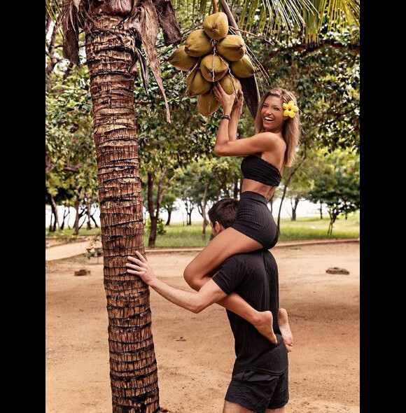 Mélanie Dedigama et son petit ami au Sri Lanka - Instagram, 14 décembre 2018
