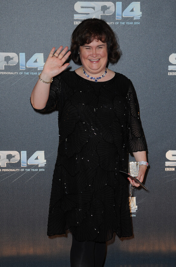 Susan Boyle - Soirée "BBC Sports Personality of the Year" à Glasgow en Ecosse le 14 décembre 2014.