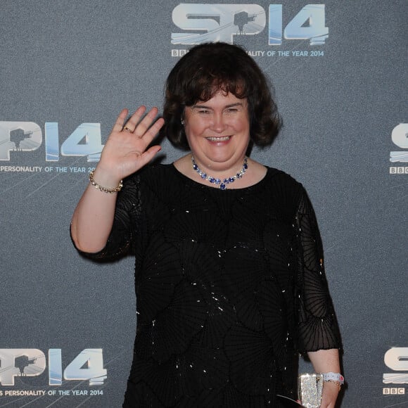 Susan Boyle - Soirée "BBC Sports Personality of the Year" à Glasgow en Ecosse le 14 décembre 2014.
