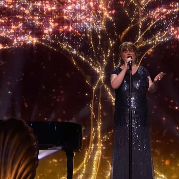 Susan Boyle dans America's Got Talent : The Champions. Janvier 2019