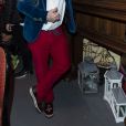 Exclusif - Pierre-Jean Chalençon - Régine, de son vrai nom Régina Zylberberg fête son 89ème anniversaire au restaurant "La chope des Tuileries" à Paris le 26 décembre 2018. © Pierre Perusseau/Bestimage