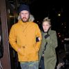 Kate Hudson et son compagnon Danny Fujikawa dans la rue à New York le 10 janvier 2019.